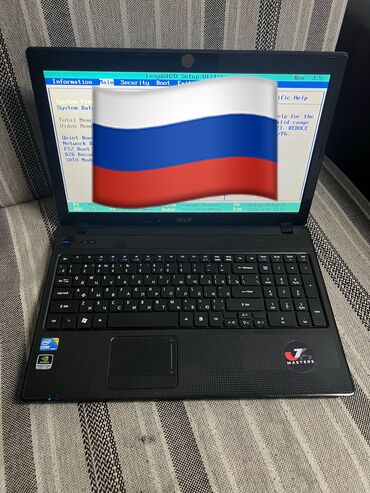 Ноутбуки: Ноутбук, Acer, 4 ГБ ОЗУ, Intel Core i5, 15.6 ", Б/у, Для несложных задач, память HDD