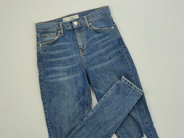 Jeansy: Jeansy Topshop, XS (EU 34), stan - Idealny