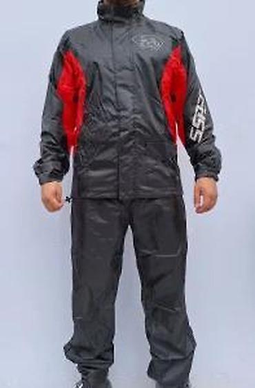 Šuškavci: Muški dvodelni kišni komplet – jakna i pantalone - Materijal: lagani — 18