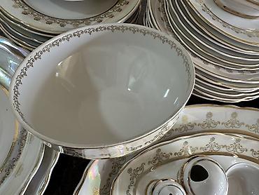 Наборы посуды: Богато и изысканно! Перламутр с позолотой! 😍 Новый столовый сервиз на — 13