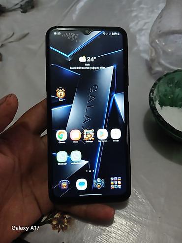 Мобильные телефоны: Samsung Galaxy A17, цвет - Черный, Две SIM карты — 8