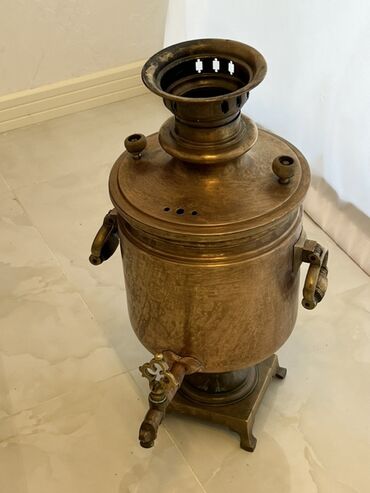 Baklar və çənlər: İşlənmiş Od Samovar, 10 l, Pulsuz çatdırılma