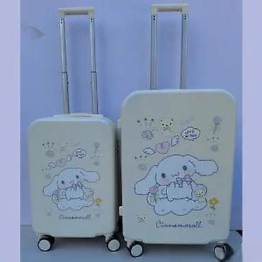 Putni koferi i torbe: Tvrdi kofer na točkiće – Cinnamoroll dizajn - Materijal: čvrsta — 16