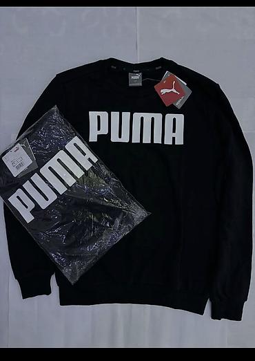 духи мужские оригинал бишкек: Мужская толстовка, S, Puma, Б/у, цвет - Черный, Самовывоз, Бесплатная доставка, Платная доставка — 1