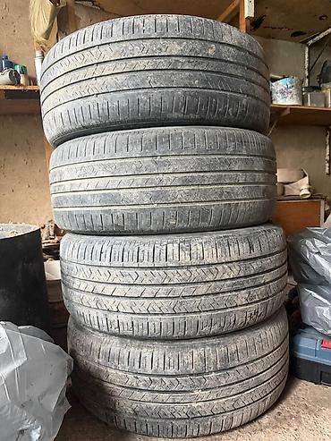 ск шерой: Шины 225 / 50 / R 17, Лето, Б/у, Комплект, Легковые, Hankook — 1