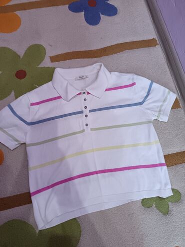 бежевые мужские мокасины: Мужское поло, ColinS, M, цвет - Белый