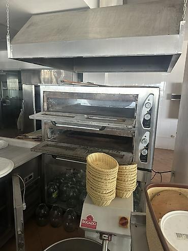 kia servis: İkiqat kameralı peç pizza lahmacun tendir sobasi - Elektrikli iki — 1