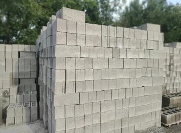 Кирпич, строительные блоки: Узкий, Серый, 400 x 150 x 200, Платная доставка