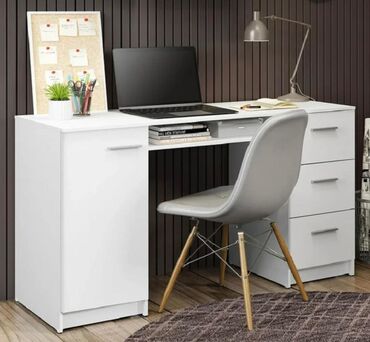 Masalar: Kompüter masası, Yeni, Açılmayan, Laminat, Dördbucaq masa — 4