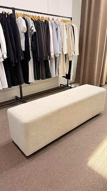 loft mebel: Банкетка, Б/у, Без полок, цвет - Бежевый — 2