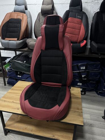 Чехлы и накидки на сиденья: Чехлы Алькантара, С подушкой, Новый, Бесплатная доставка — 8
