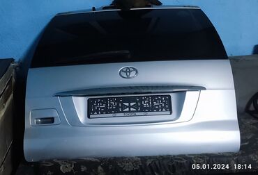 тойота прадо: Крышка багажника Toyota 2008 г., Б/у, цвет - Серебристый,Оригинал