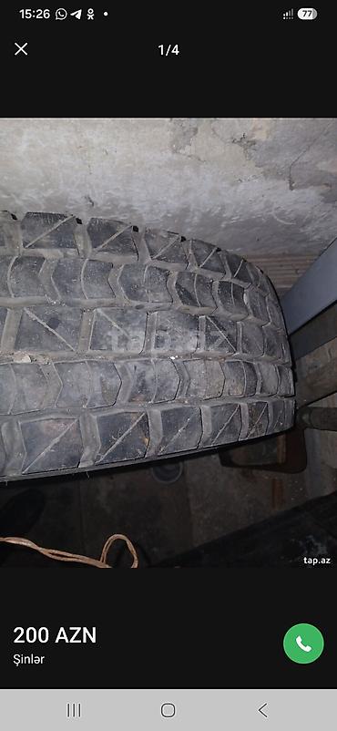 турбаза автомобиль: Şin və disk komplekti - Ölçü: 225/75 R17.5 (tubeless) - Protektor — 5