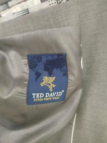 Костюмы: Мужской костюм Ted David (Urban Men’s Wear), классический серый цвет — 4