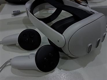 oculus 2: Продам Meta quest 3 (128гб) с другим креплением и внешним доп акб — 1