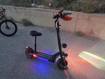 Elektrik nəqliyyatı: Elektrik skuter – rahat oturacaqlı, güclü işıqlandırmalı, geniş — 3
