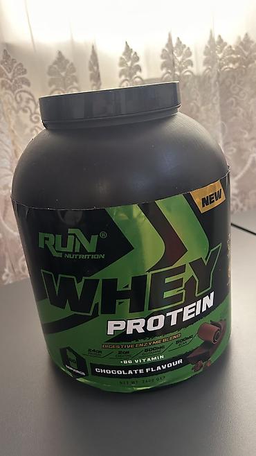 спорт: RUN Nutrition Whey Protein – Şokolad dadı %75 Faizi Doludu - Yeni — 2