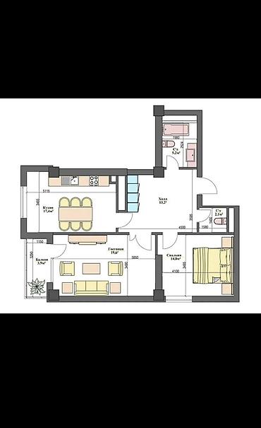Продажа квартир: 2 комнаты, 76 м², Элитка, 12 этаж, Евроремонт — 6