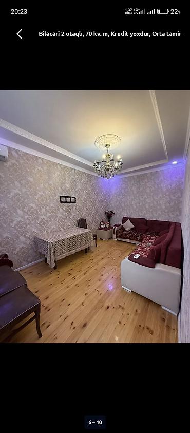 sabuncu qes: Biləcəri qəsəbəsində həyət evi – 2 otaqlı, 70 kv.m. Orta təmir — 8