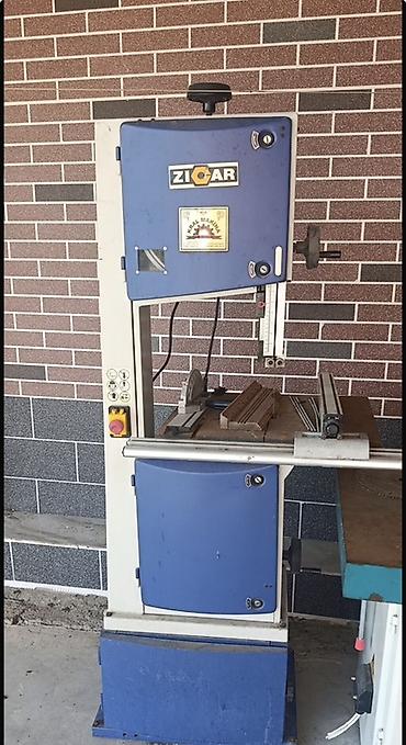 Zicar markalı lentli mişar (bandsaw) Lent Mişarı Ela vezyetdedi -