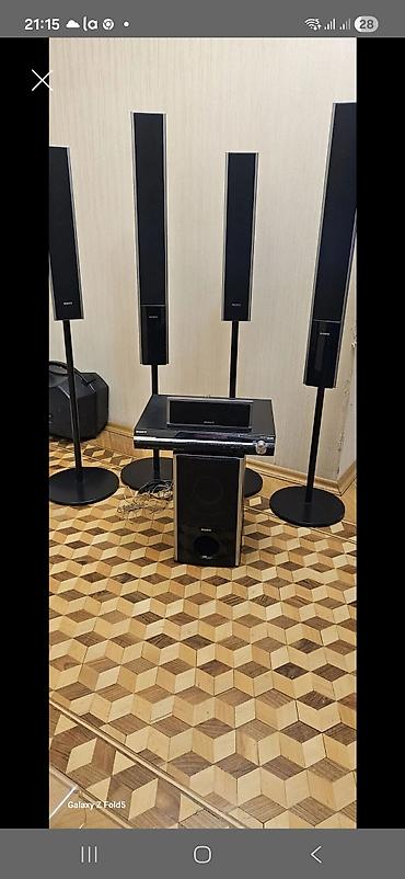 Sony ev kino sistemi – 5.1 kanal Komplekt: - 4 ədəd hündür sütun