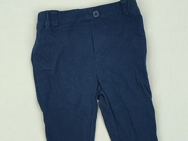 spodnie z szelkami dla chłopca: Niemowlęce spodnie materiałowe, 6-9 m, 68-74 cm, So cute, stan - Dobry