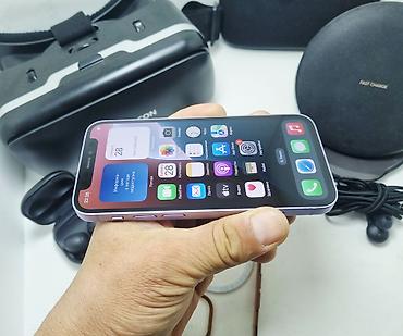 Apple iPhone: IPhone 12 mini, Б/у, 128 ГБ, Синий, Кабель, 91 % — 6