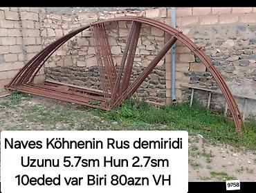 dəmir ferma: Gence Şeherinde Ferma Naves Köhnenin Rus demiridi Uzunu 5.7sm Hun — 1