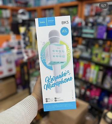 ugreen hitune max5c: Karaoke-микрофон Hoco BK5 - Беспроводное подключение по Bluetooth 5.0 — 1