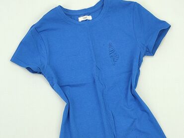 granatowa spódnice reserved: T-shirt, Reserved, S, stan - Dobry