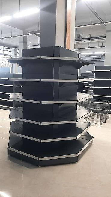 Оборудование для магазинов: Vitrin polkalar istehsalı✔️ Tək və iki tərəfli model✔️ Fabrika — 3