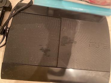 трекер авто: PlayStation 3 Super Slim (PS3), черная Все в комплекте😍40+игр, 1 — 3