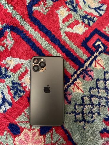 телефон айфон ош: IPhone 11 Pro, Б/у, 64 ГБ, Зарядное устройство, Защитное стекло, Кабель, 79 %