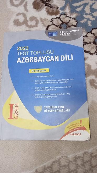 Testlər: Məhsul: “Azərbaycan dili – 2023 Test Toplusu”, I hissə (Dövlət İmtahan — 1