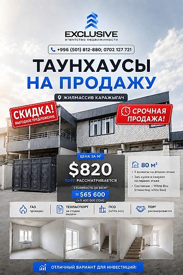 💎СРОЧНО ПРОДАЕТСЯ ДОМ 🏢Комнат: 3 🏘️Микрорайон: Кара-Жыгач 📊Состояние