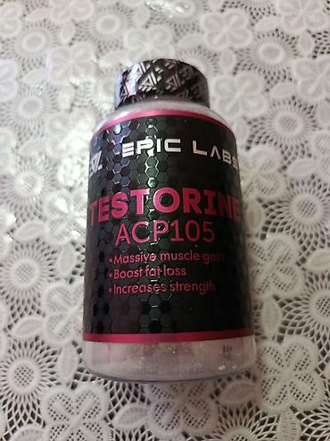 EPIC LABS Testorine ACP105 – qida əlavəsi Məhsul xüsusiyyətləri: -