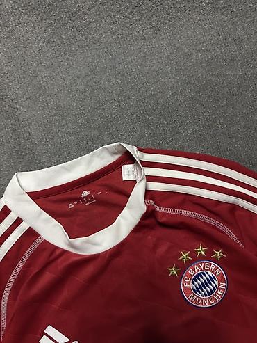 Futbolkalar: Futbolka, Adidas, M, rəng - Qırmızı — 5