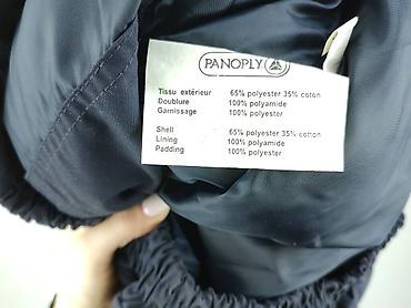 pull and: Męska kamizelka ocieplana Panoply - Kolor: granatowy - Zapinanie — 5