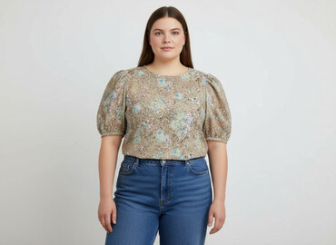 bluzki hiszpanki plus size allegro: Bluzka damska, rozmiar XL