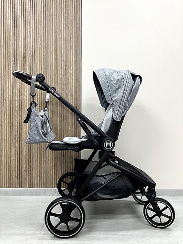 eazy walker: Детская универсальная коляска Ining Baby 351 (Grey / Серо-серебристый) — 1
