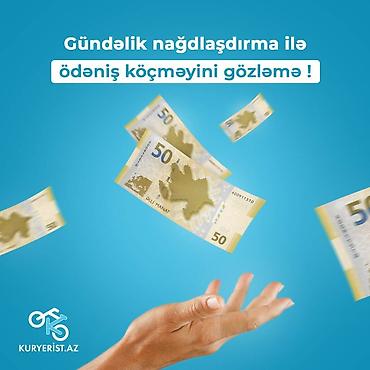 is axtariram bag evinde: Sürücü-kuryer tələb olunur, Şəxsi nəqliyyat vasitəsi ilə, Gündəlik ödəniş, Təcrübəsiz — 6