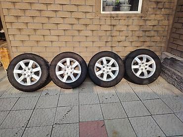автошины кг: Колеса в сборе 215 / 65 / R 16, Зима, Б/у, Комплект, Легковые, Литые, отверстий - 5 — 1