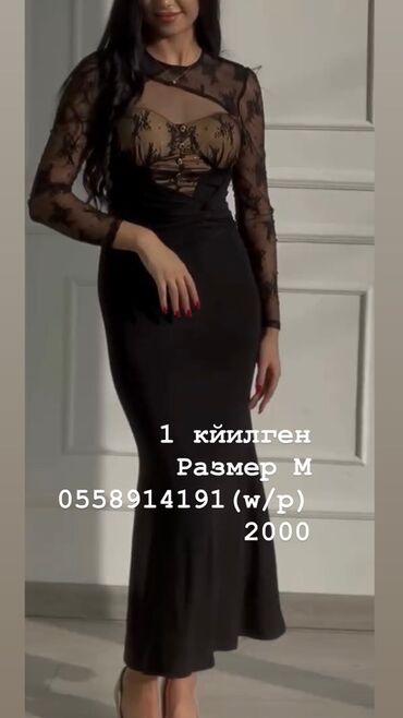 вечернее платье размер 54: Вечернее платье, Классическое, Длинная модель, С рукавами, Корсет, M (EU 38)