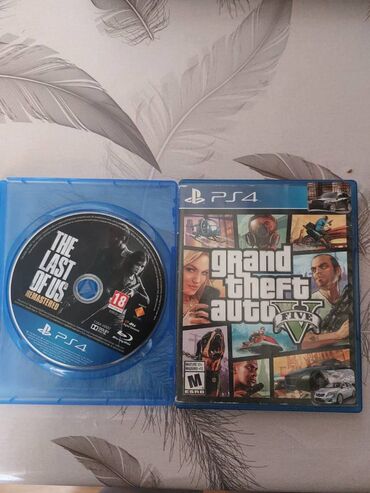 PS4 (Sony Playstation 4): Ps4 diskler,ela veziyyetde,Gta 5+The Last of Us lalafo.az -da PS4 (Sony Playstation 4): Ps4 diskler,ela veziyyetde,Gta 5+The Last of Us