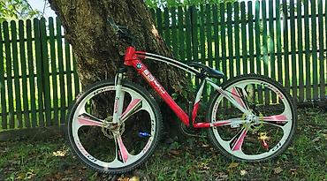 uran velosiped: Dağ/şəhər tipli velosiped – 26" təkərlər, 3-şaquli bıçaqlı — 2