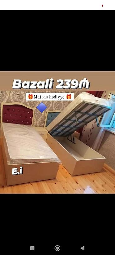 çarpayı bazası: Yeni, Təknəfərlik çarpayı, Bazalı — 1