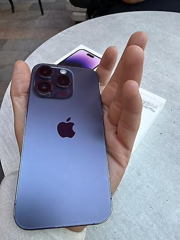 iphone 14 pro white: IPhone 14 Pro, 128 GB, Deep Purple, Face ID — 5