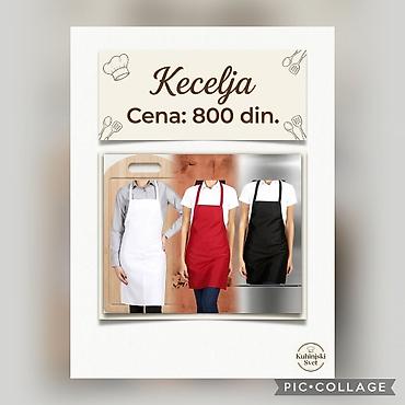 čiviluk za jakne: Kecelja – univerzalni model za kuhinju i ugostiteljstvo. - Klasičan — 1