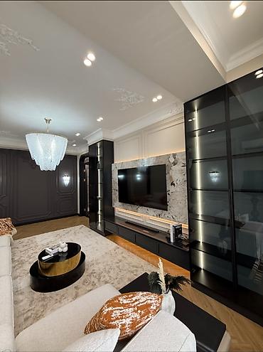 2 комнаты, 83 м², Асанбай мкр Элитка, 3 этаж, Евроремонт