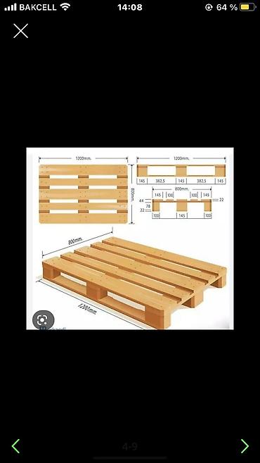 60x60 led panel: Pallet, 800 х 1200 sm, Ödənişli çatdırılma — 4